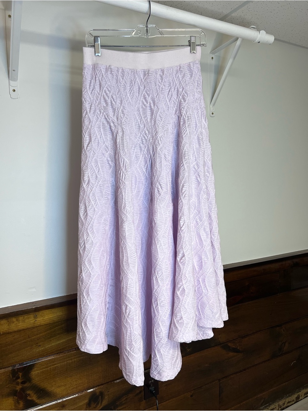 Free People Oakley Maxi Skirt in Orchid Ice- S
